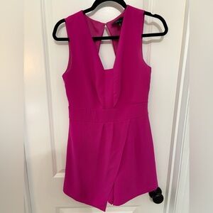 Adelyn Rae Boutique Hot Pink Romper